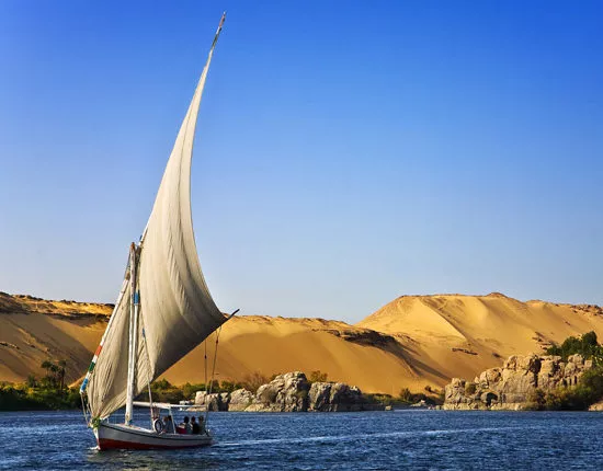 Lake Nasser, Nile River facts